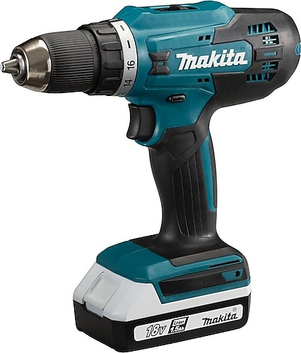 Makita DF488D002 18 V Çift Akülü 1.5 Ah Matkap
