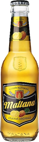 Maltana Ananas Aromalı 250 ml 12'li Paket Alkolsüz Malt İçecek