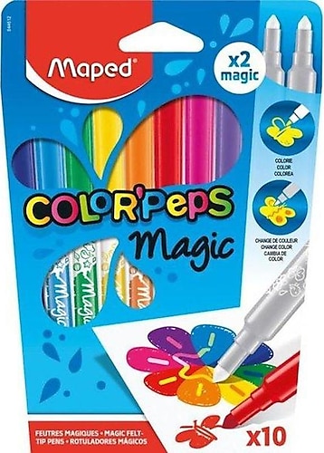 Maped Color Peps Magic 10'lu Sihirli Keçeli Kalem