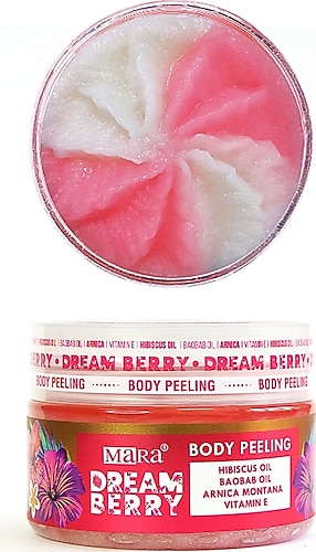 Mara Dreamberry Değerli Yağlar İçeren Çilek Vücut Peeling 300 gr