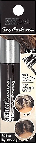 Mara Koyu Kahve Saç Maskarası