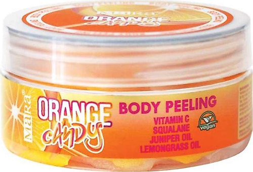 Mara Orange Candy Değerli Yağlar İçeren Portakal Şekeri Vücut Peeling 125 gr