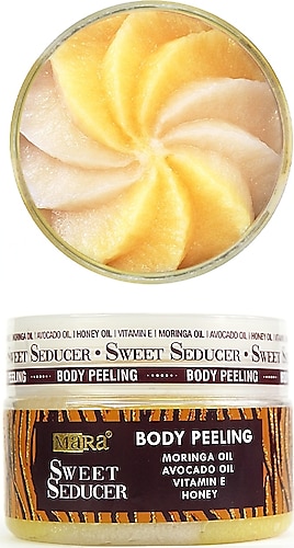Mara Sweet Seducer Değerli Yağlar İçeren Bal Vanilya Vücut Peeling 300 gr