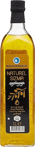 Marmarabirlik Natürel Sızma Zeytinyağı 1 lt Cam