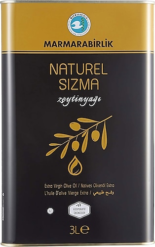 Marmarabirlik Natürel Sızma Zeytinyağı 3 lt
