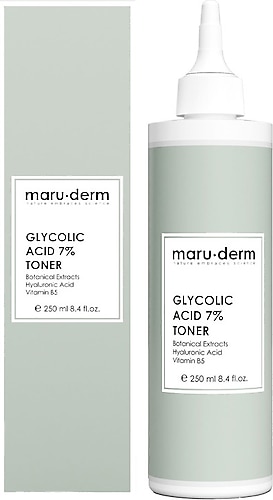 Maru.Derm Glikolik Asit %7 Aydınlatıcı ve Leke Karşıtı Tonik 250 ml