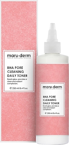 Maru.Derm Gözenek Sıkılaştırıcı Siyah Nokta ve Akne Karşıtı BHA Tonik 250 ml