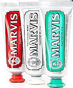 Marvis 3 Tat Beyazlatıcı Nane & Klasik Nane & Tarçınlı Nane Diş Macunu (1 x 3 Adet)