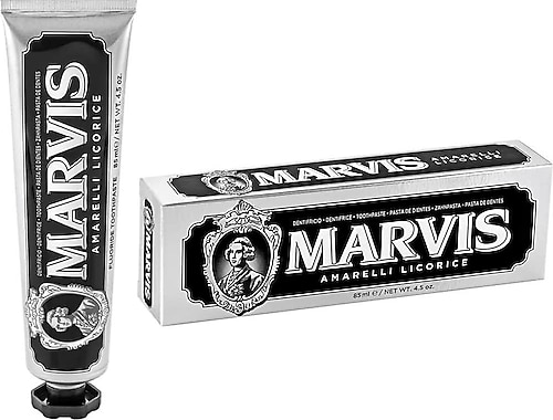 Marvis Amarelli Licorice Beyazlatıcı Florürlü Diş Macunu 85 ml