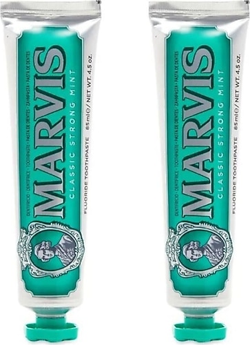 Marvis Classic Strong Mint Florürlü Diş Macunu 85 ml 2 Adet