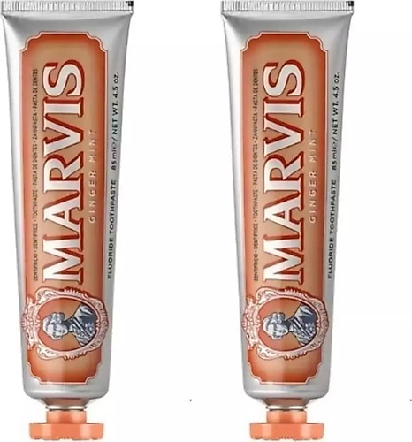 Marvis Ginger Mint Florürlü Diş Macunu 85 ml 2 Adet