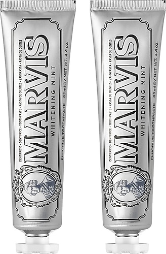 Marvis Whitening Mint Beyazlatıcı Florürlü Diş Macunu 85 ml 2 Adet