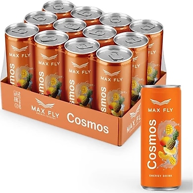 MAX FLY COSMOS ENERJİ İÇECEĞİ 250ML 24 ADET