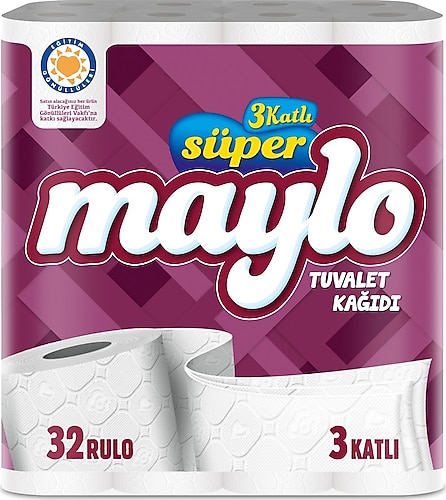 Maylo 3 Katlı 32'li Tuvalet Kağıdı