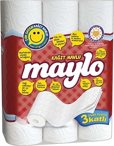 Maylo 3 Katlı 48'li Kağıt Havlu