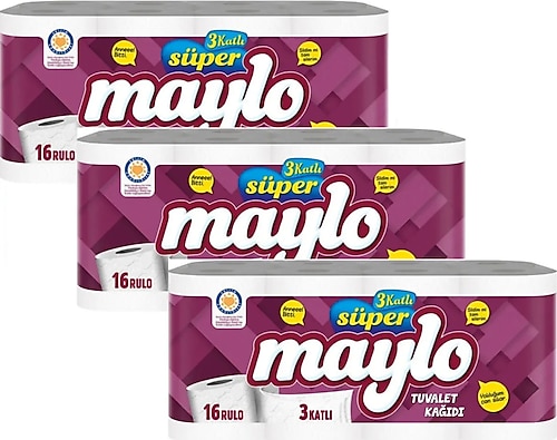 Maylo 3 Katlı 48'li Tuvalet Kağıdı