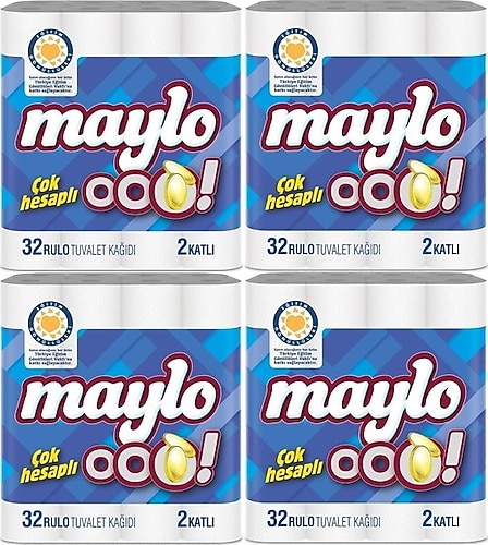 Maylo Ooo 2 Katlı 128'li Tuvalet Kağıdı