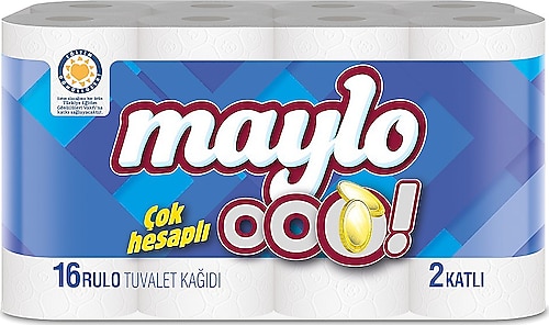 Maylo Ooo 2 Katlı 16'lı Tuvalet Kağıdı