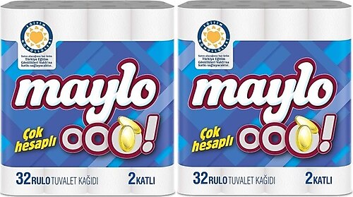 Maylo Ooo 2 Katlı 64'lü Tuvalet Kağıdı