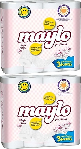 Maylo Parfümlü 3 Katlı 64'lü Tuvalet Kağıdı