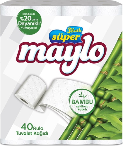 Maylo Süper Bambu 40'lı Tuvalet Kağıdı