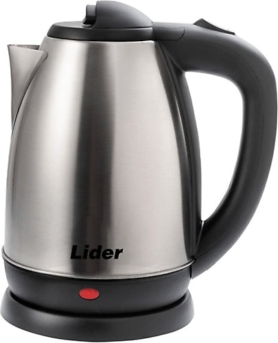 Mbois Lider Icona Gösterge Lambalı Çelik Elektrikli Su Isıtıcı Kettle
