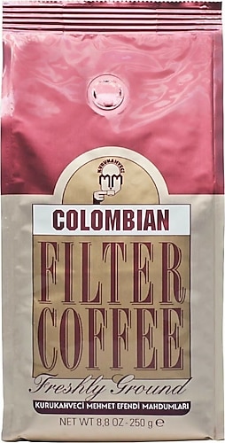 Mehmet Efendi Colombian Filtre Kahve Kolombiya 1x250 gr