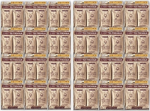 Mehmet Efendi Düğün Paketi Türk Kahvesi Tek Fincanlık 12x6 gr 24'lü