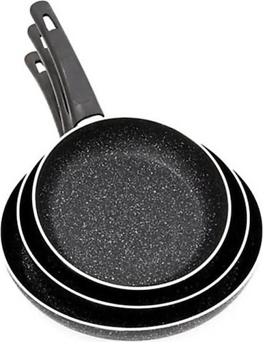 Mehtap 3lü Granit Tava Seti 18-22-26cm