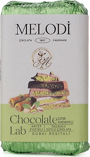 Melodi Çikolata Dubai Çikolatası 90 gr