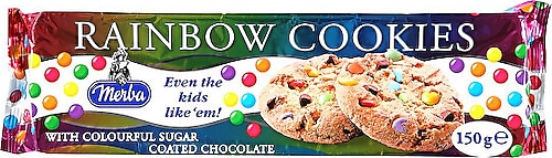 Merba Rainbow Cookies 150 gr