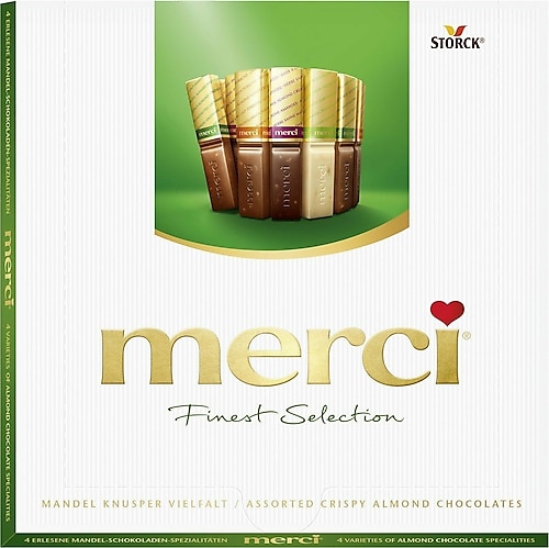 Merci Finest Selection Crispy Almond Çikolata 250 gr