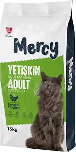 Mercy Tavuklu 15 kg Yetişkin Kedi Maması