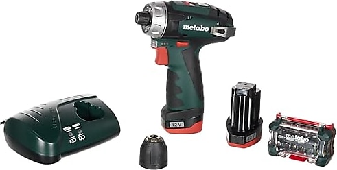 Metabo Powermaxx BS + BITBOX Çift Akülü Matkap Seti