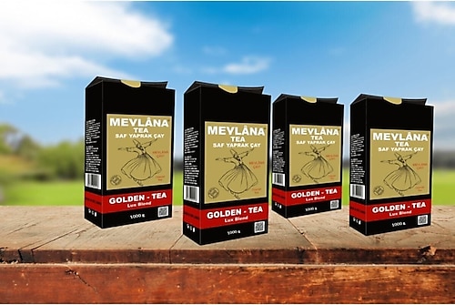 Mevlana Çay Saf Yaprak Çay 1000g (4 Adet)