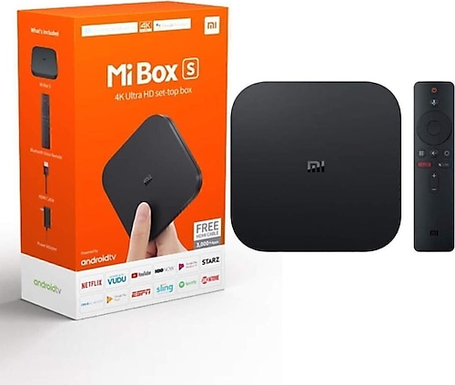 MI Android Tv Box - Mi Box S 4k Ultra - Akıllı Tv -