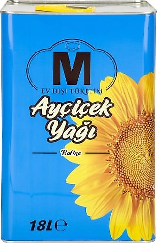 Migros EDT Ayçiçek Yağı 18 lt