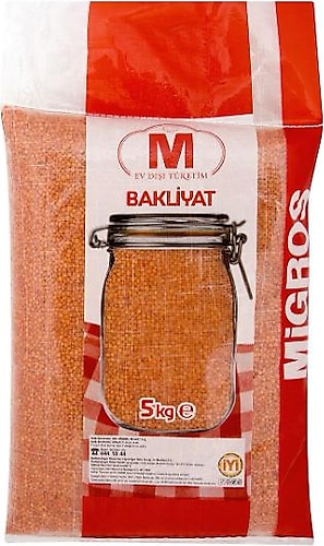 Migros Kırmızı Mercimek 5 kg