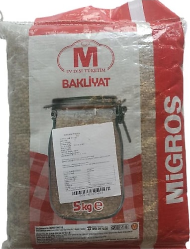 Migros Yeşil Mercimek 5 kg