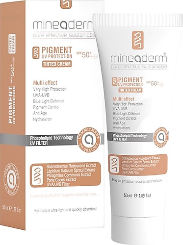 Mineaderm Pigment UV Protection 50 Faktör Renkli Güneş Kremi 50 ml