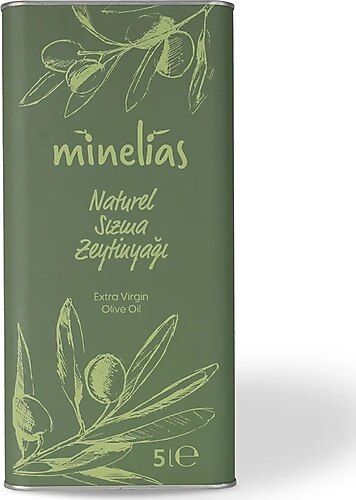 Minelias Naturel Sızma Zeytinyağı 5 Lt