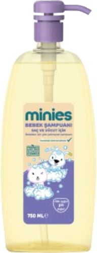 Minies Bebek Şampuanı 750 ml