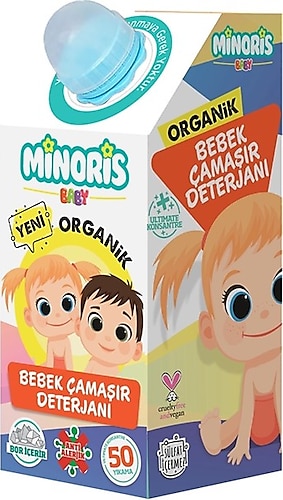 Minoris Baby Organik Bebek Çamaşır Deterjanı 1 Lt - Renkli