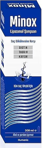 Minox Lipozomal Şampuan Tüm Saç Tipleri İçin Saç Dökülmesine Karşı Şampuan 300ml