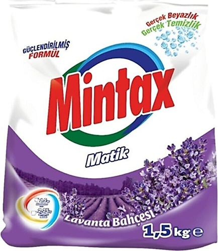 Mintax Matik Lavanta Bahçesi 1.5 kg Toz Deterjan