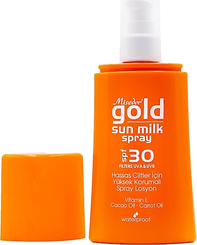 Misedor Gold Natural 30 Faktör Güneş Kremi 200 ml