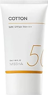 Missha Yağlanma Eğilimi Gösteren Ciltler Için Mat Bitişli Güneş Kremi All Around Safe Block Cotton Sun