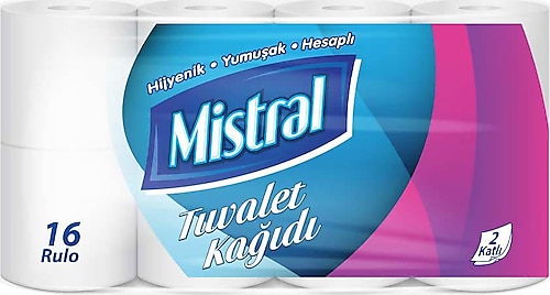 Mistral 2 Katlı 16'lı Tuvalet Kağıdı