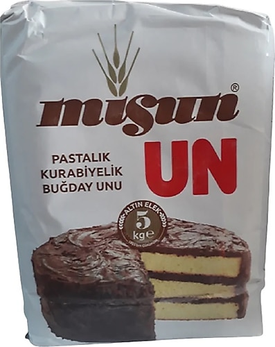 Misun Altın Elek Pastalık Kurabiyelik Buğday Unu 5 KG