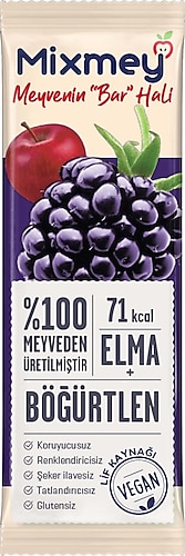 Mixmey 20 gr Böğürtlen Meyve Barı